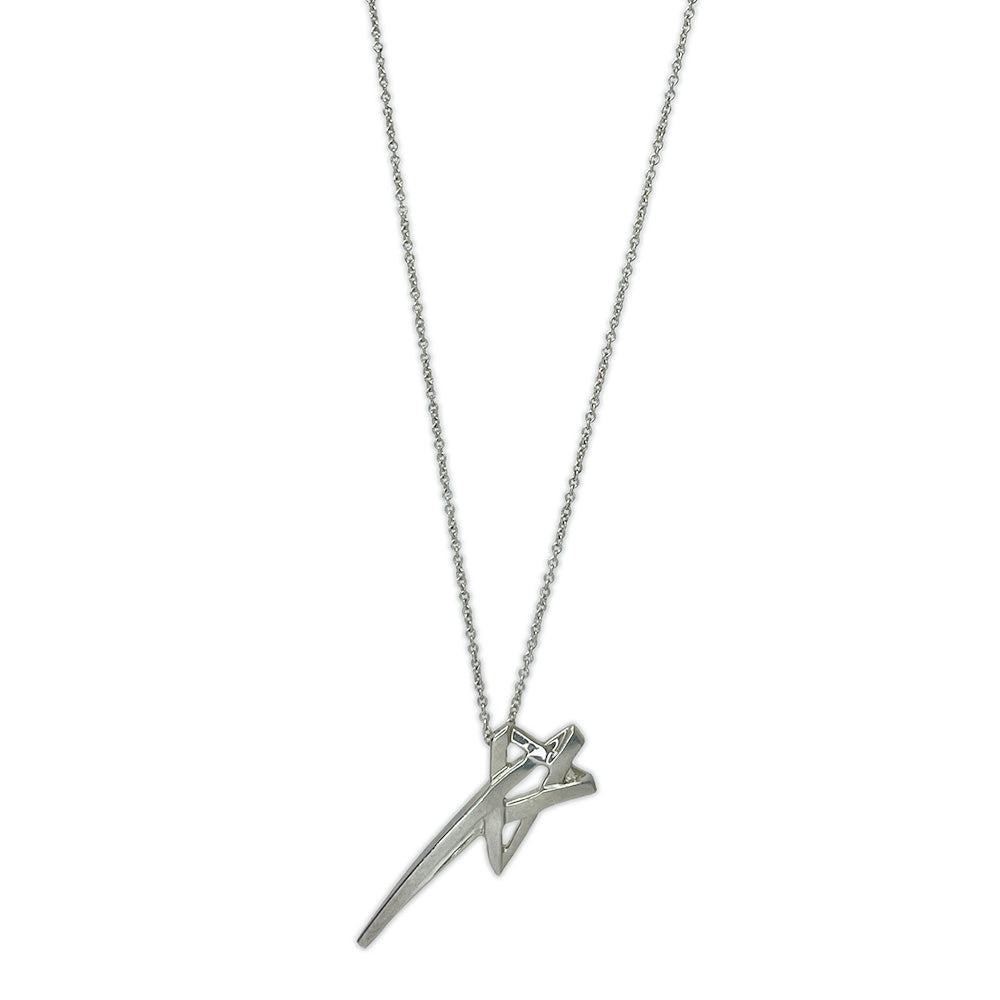 TIFFANY&amp;Co. Paloma Picasso Shooting Star Necklace Silver 925 Women's [Used B] 20240213