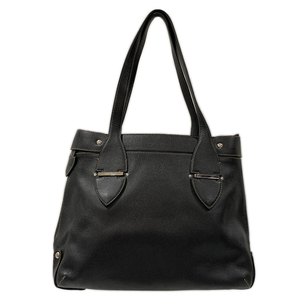 Salvatore Ferragamo Gancini Shoulder Bag DH-21 7882 Handbag Leather Women's [Used AB] 20240310