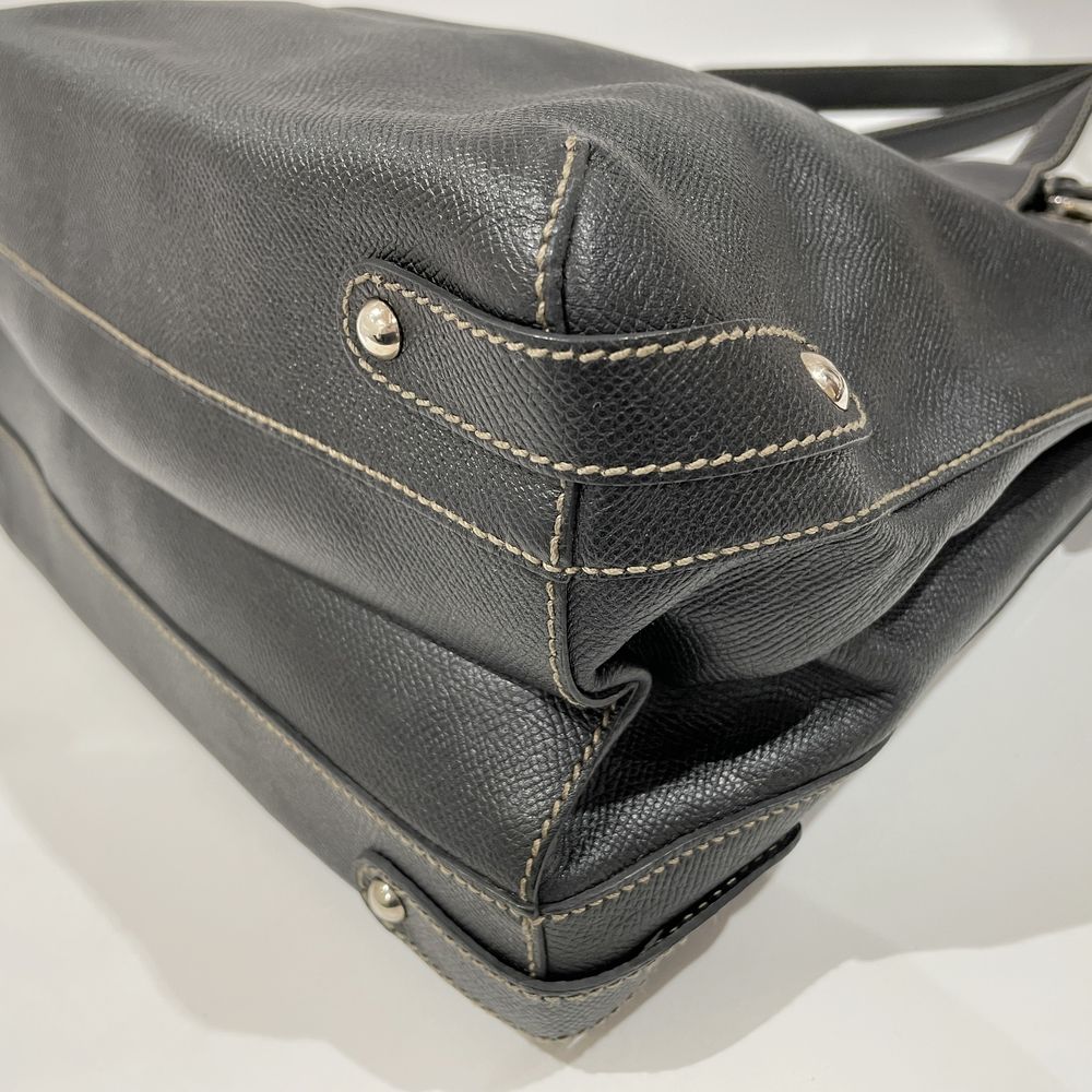 Salvatore Ferragamo Gancini Shoulder Bag DH-21 7882 Handbag Leather Women's [Used AB] 20240310