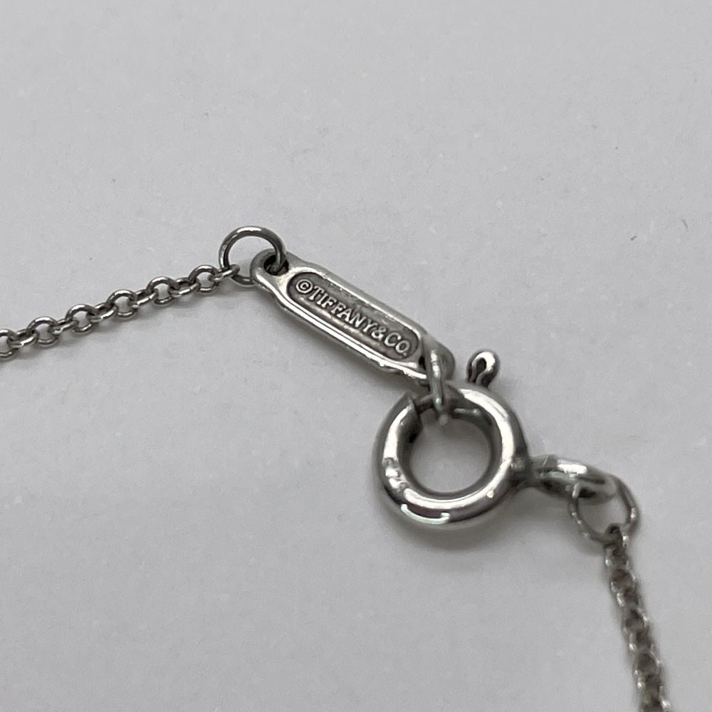 TIFFANY&amp;Co. Return to Tiffany Mini Double Heart Tag Necklace Silver 925 Women's [Used B] 20240213