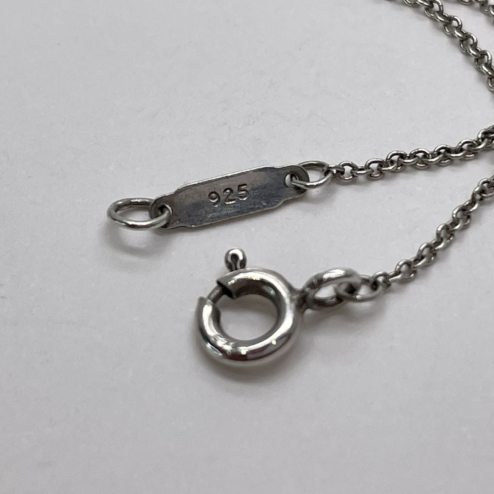 TIFFANY&amp;Co. Return to Tiffany Mini Double Heart Tag Necklace Silver 925 Women's [Used B] 20240213