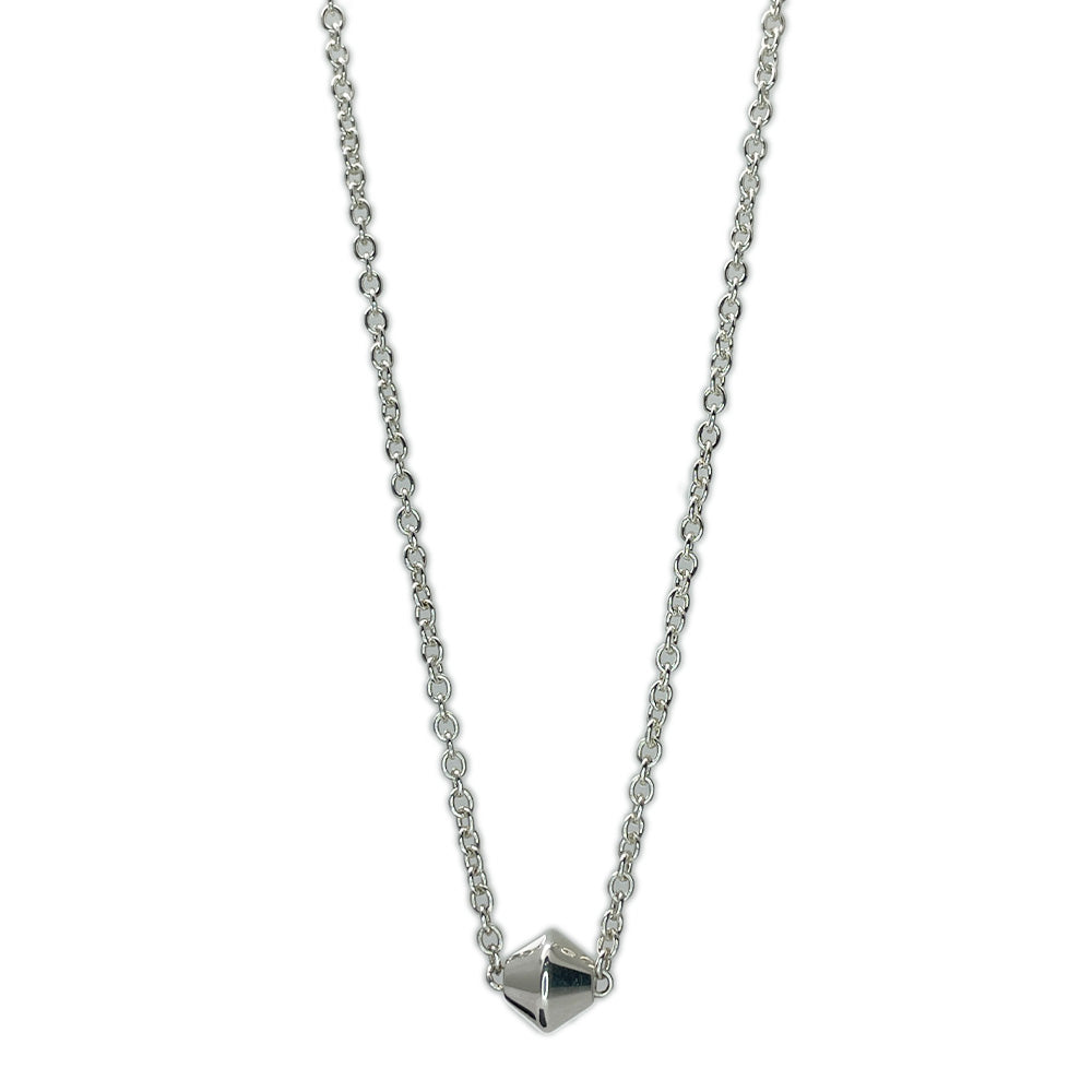 TIFFANY&amp;Co. Diamond Bottle Necklace Silver 925 Women's [Used AB] 20240312