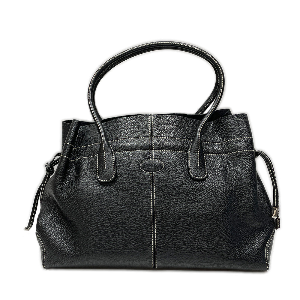TOD'S Restyled D-Bag D Bag Shoulder Bag with Charm Shoulder Bag Leather Women's [Used B] 20240210