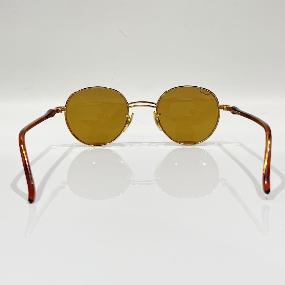 Ray-Ban W2546 Boston Demi Pattern Vintage Round 42□21 137 Eyewear Sunglasses Acetate/Metal/Glass Unisex [Used B]