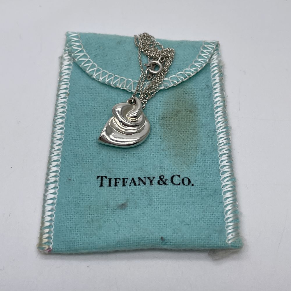 中古AB/使用感小】TIFFANY&Co. ティファニー エルサペレッティ ホルンモチーフ 巻貝 シルバー925 レディース ネックレス20453598