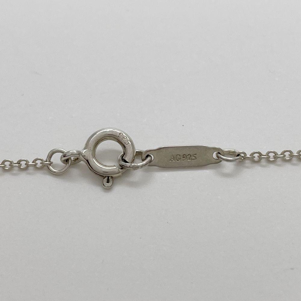 TIFFANY&amp;Co. Heart Key Necklace Silver 925 Women's [Used AB] 20240221