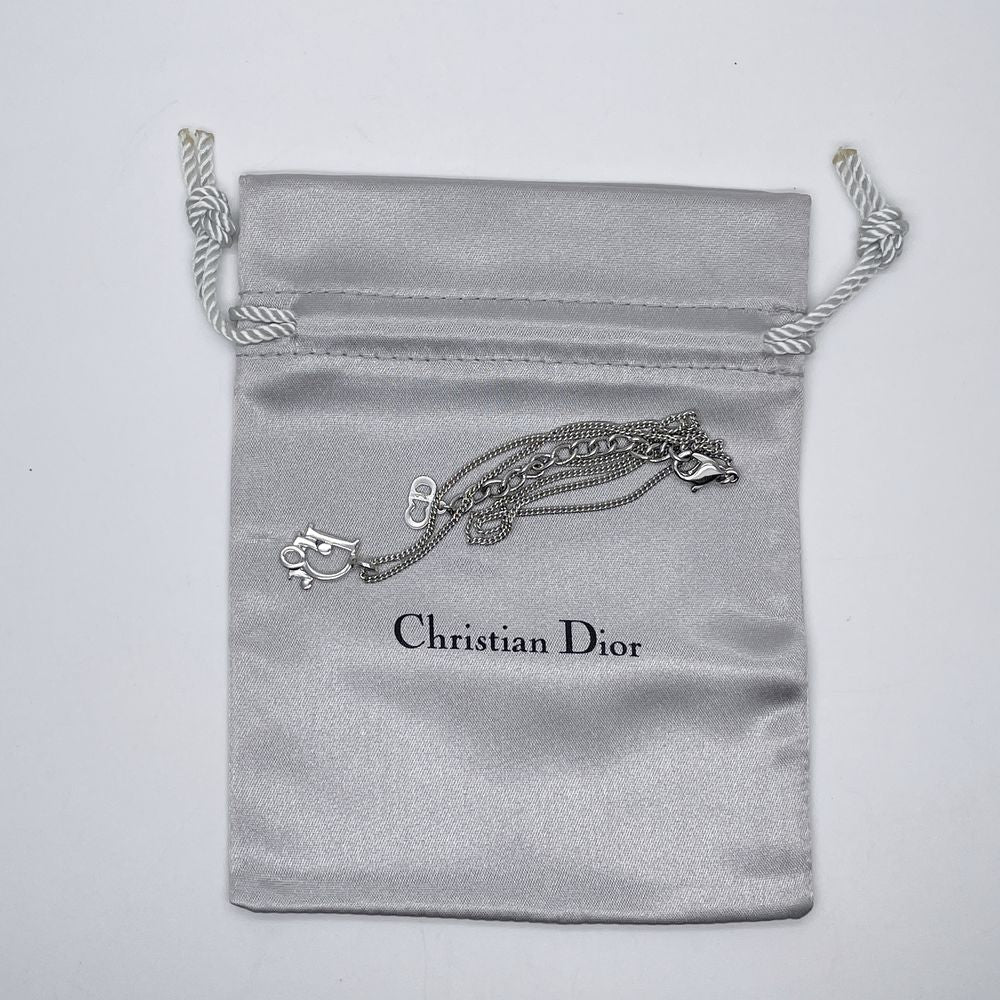 Christian Dior(クリスチャンディオール) ロゴ ヴィンテージ ネックレス メタル レディース【中古AB】20240223