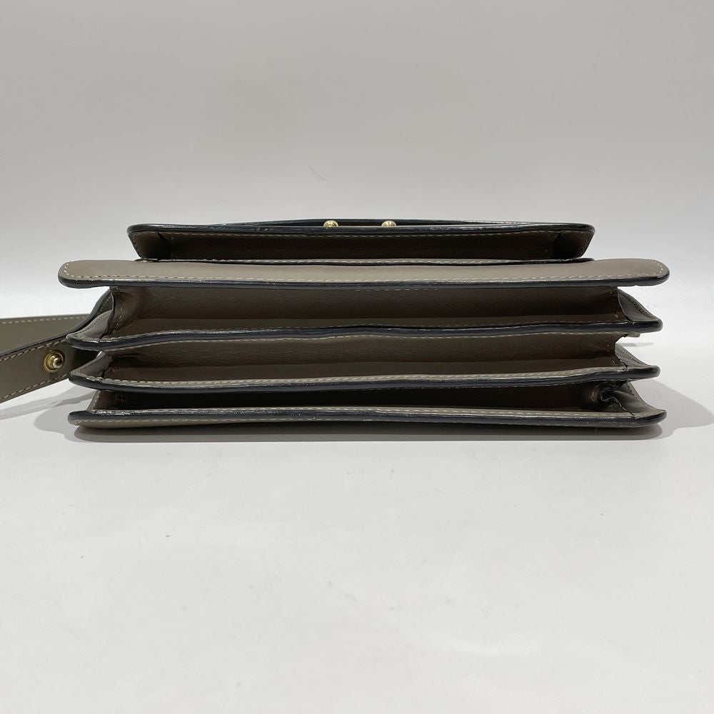 MARNI Trunk Mini Shoulder Bag Leather Women's [Used AB] 20231122
