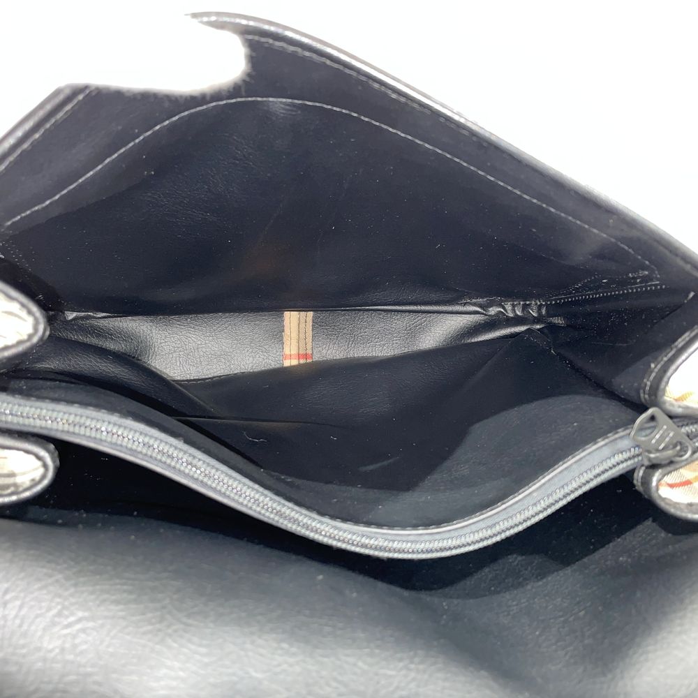 Burberrys Check Vintage Crossbody Shoulder Bag Canvas/Leather Women's [Used B] 20240310