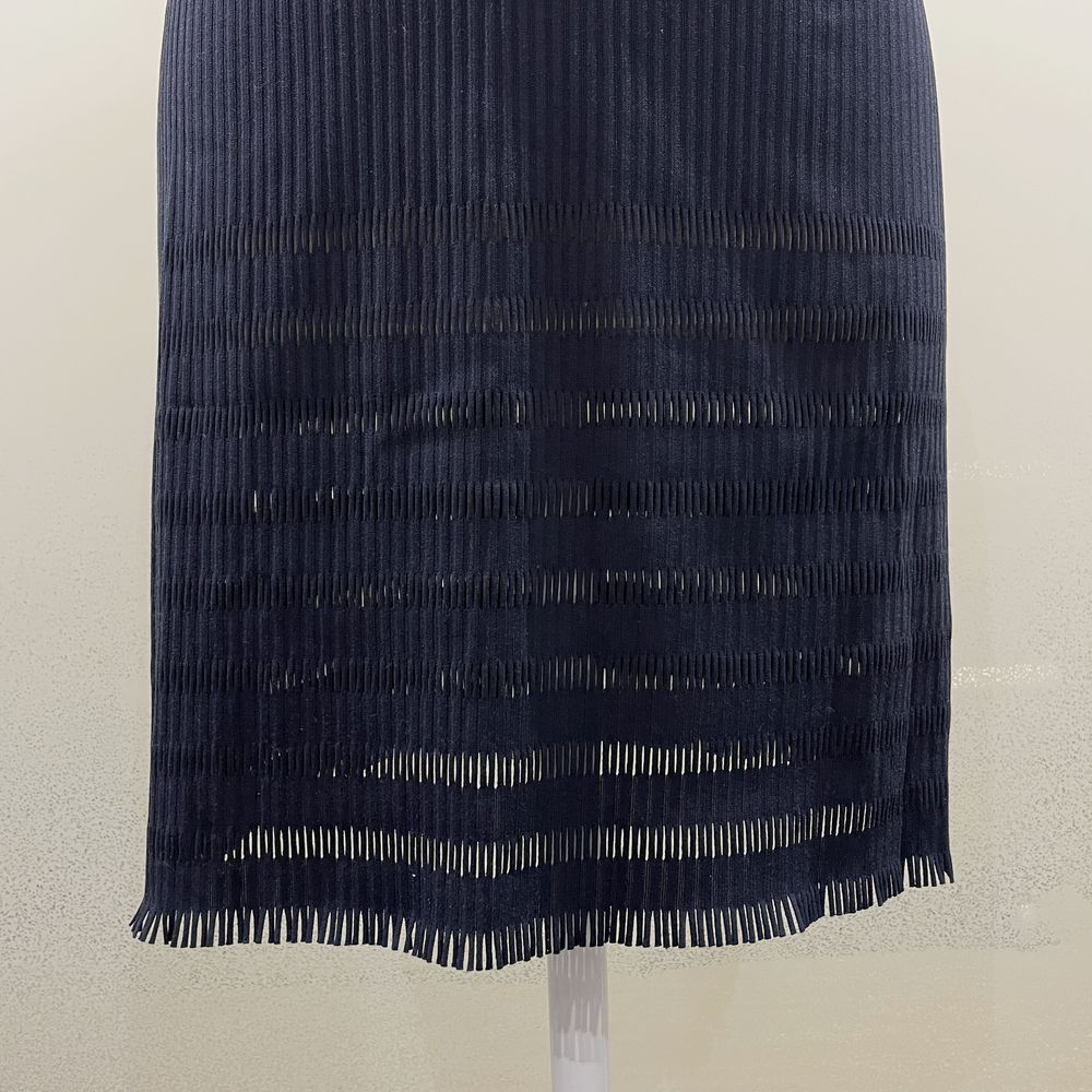 PLEATS PLEASE Issey Miyake Sleeveless Striped Cut and Sewn Nylon/Polyester/Polyurethane Women's [Used AB] 20240302