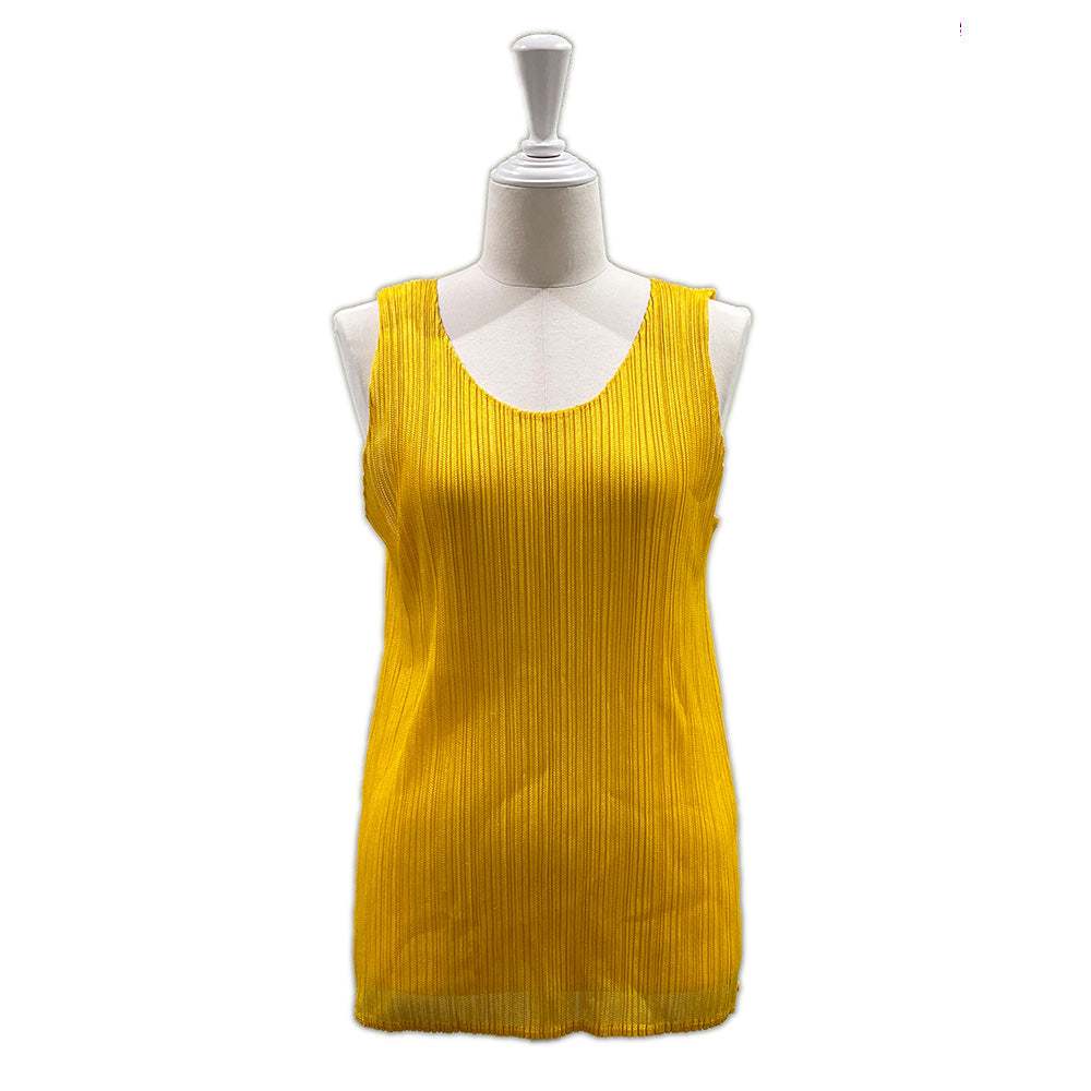 PLEATS PLEASE Issey Miyake Sleeveless Size 3 Cut and Sewn Polyester Women's [Used AB] 20240302