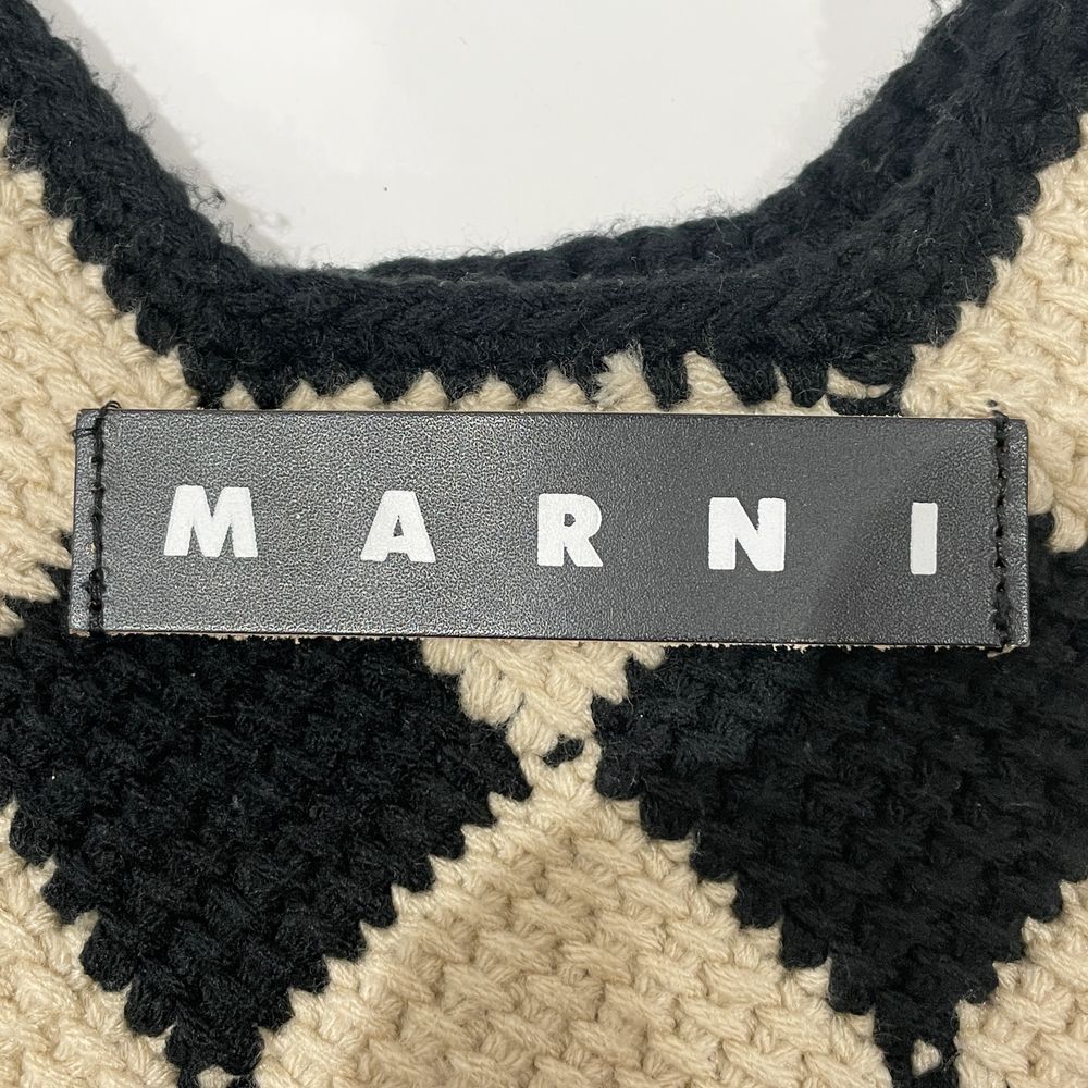 MARNI(マルニ) MARKET マーケット スモール ニット ショルダーバッグ ウール レディース【中古B】20240210