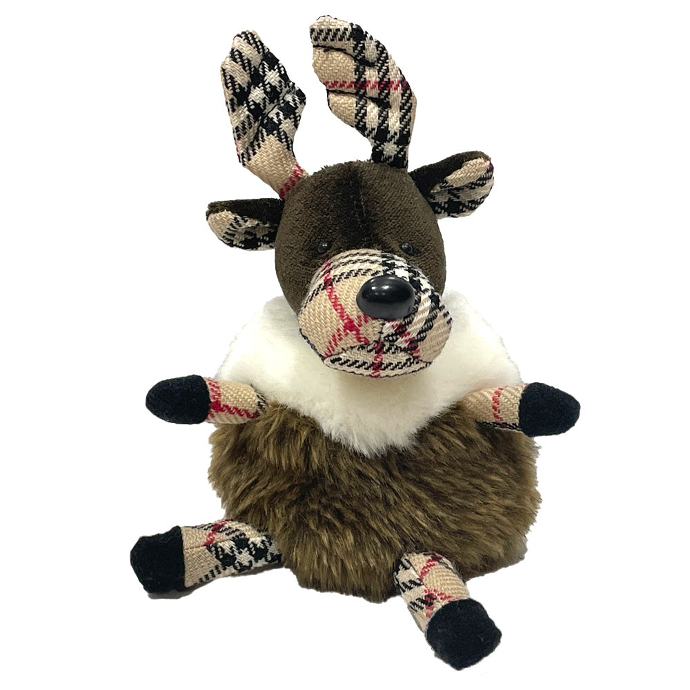 BURBERRY Reindeer Cow Doll Towel Gift Set Nova Check Plush Toy Unisex [Used AB]