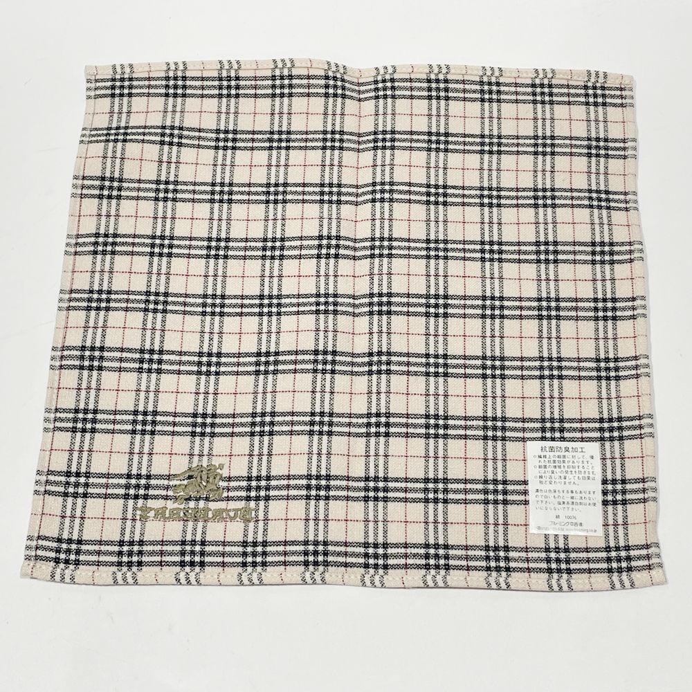 中古AB/使用感小】BURBERRY バーバリー トナカイ 牛 人形 タオル ギフトセット ノバチェック ユニセックス ぬいぐるみ20454464