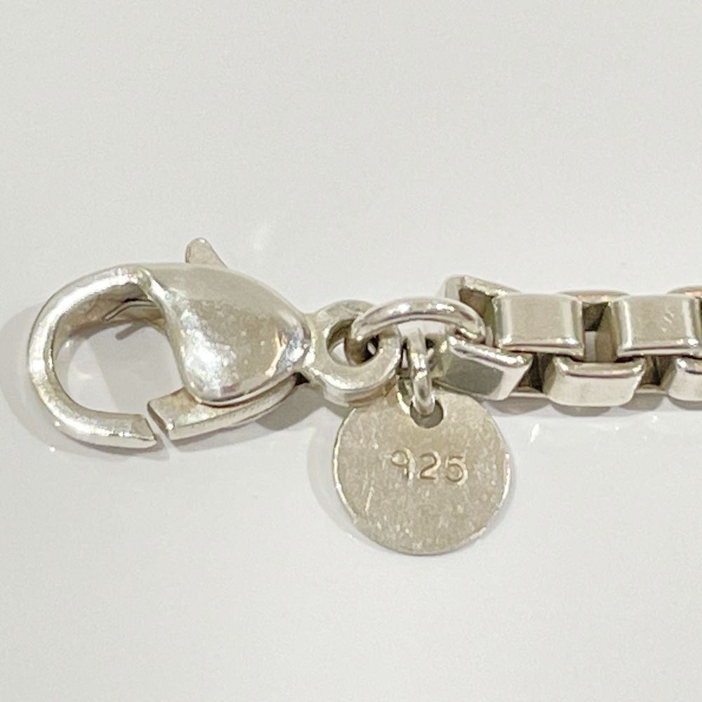 中古AB/使用感小】TIFFANY&Co. ティファニー ベネチアン シルバー925 ユニセックス ネックレス シルバー20454948