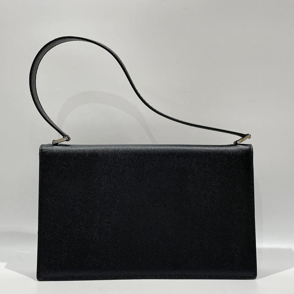 BVLGARI Bvlgari Turnlock Square SV Hardware One Shoulder Shoulder Bag Leather Women's [Used AB] 20240217