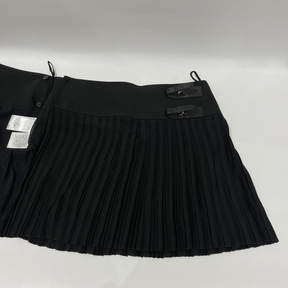 GUCCI W Belt Wrap Skirt Wrap Pleated 2011 281875 Skirt Silk Women's [Used AB] 20240302