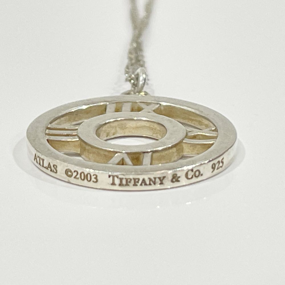 中古B/標準】TIFFANY&Co. ティファニー アトラスオープン メダリオン シルバー925 レディース ネックレス シルバー20455027