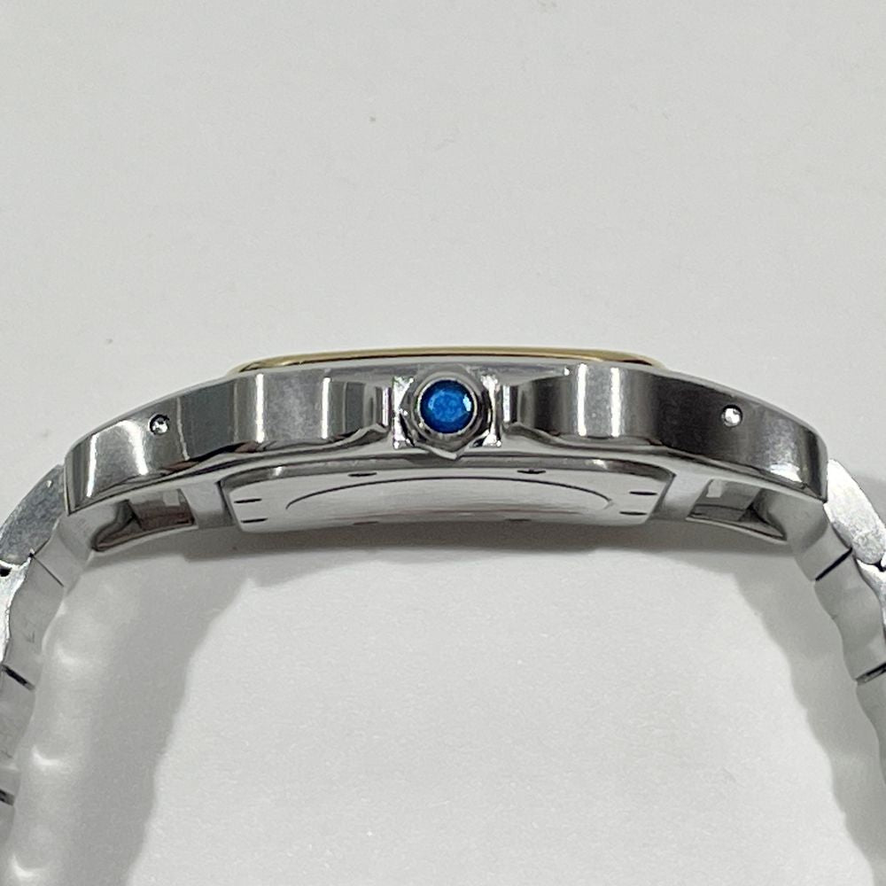 中古AB/使用感小】CARTIER カルティエ サントスガルベLM スイス製クオーツ ユニセックス 腕時計 W20030C420456207