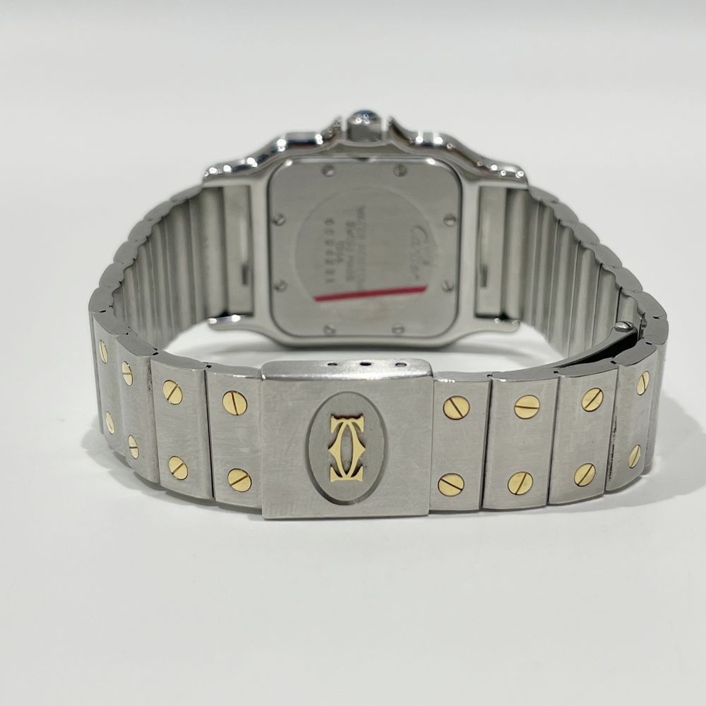 中古AB/使用感小】CARTIER カルティエ サントスガルベLM スイス製クオーツ ユニセックス 腕時計 W20030C420456207