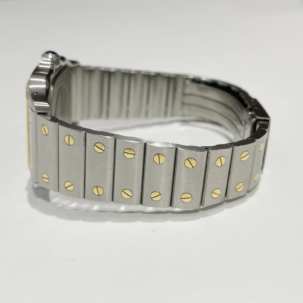 中古AB/使用感小】CARTIER カルティエ サントスガルベLM スイス製クオーツ ユニセックス 腕時計 W20030C420456207