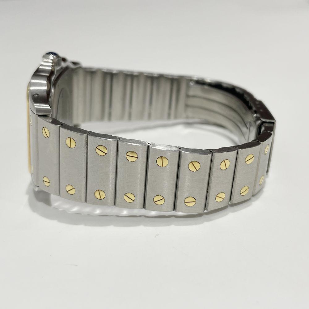 CARTIER(カルティエ) サントスガルベLM W20030C4 腕時計 ステンレススチール/K18イエローゴールド ユニセックス【中古】20240527