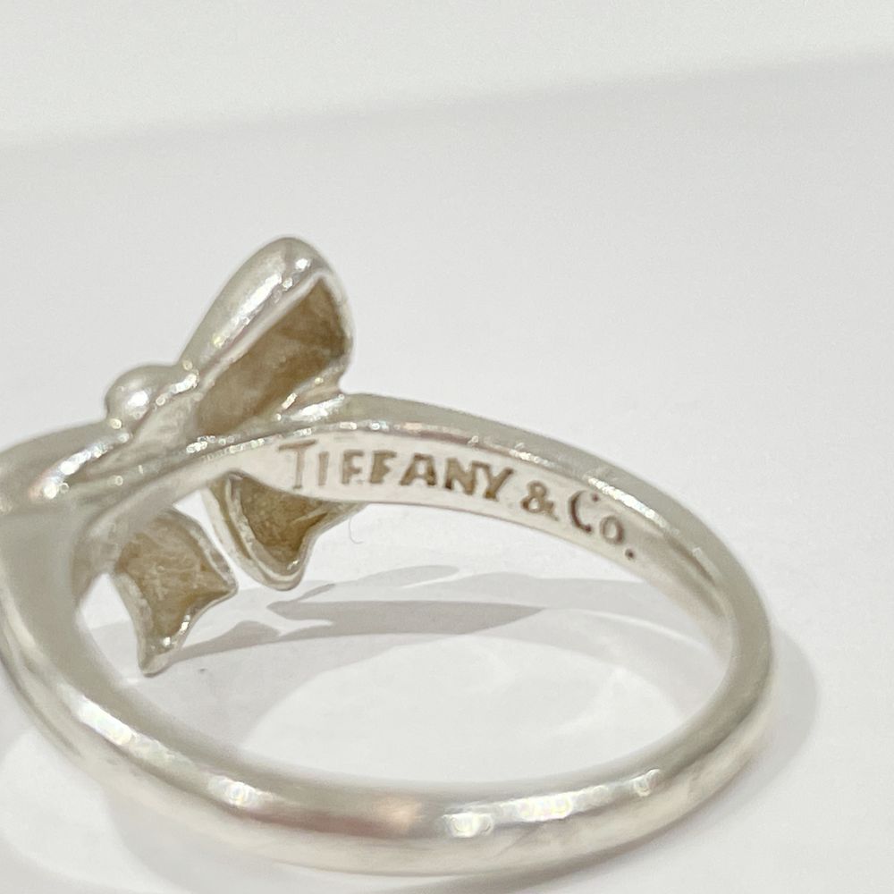 TIFFANY&Co.(ティファニー) リボン ボウ 9.5号 リング・指輪 シルバー925 レディース【中古B】20240322