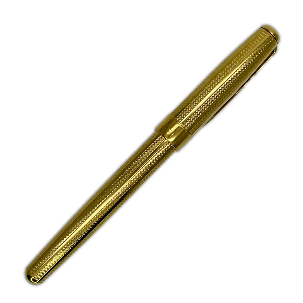 PARKER Fountain Pen Sonnet Cascade Gold Plate Dual-use Nib 750 Character Width F Fine Point Out of Print Unisex [Used AB] 20240225