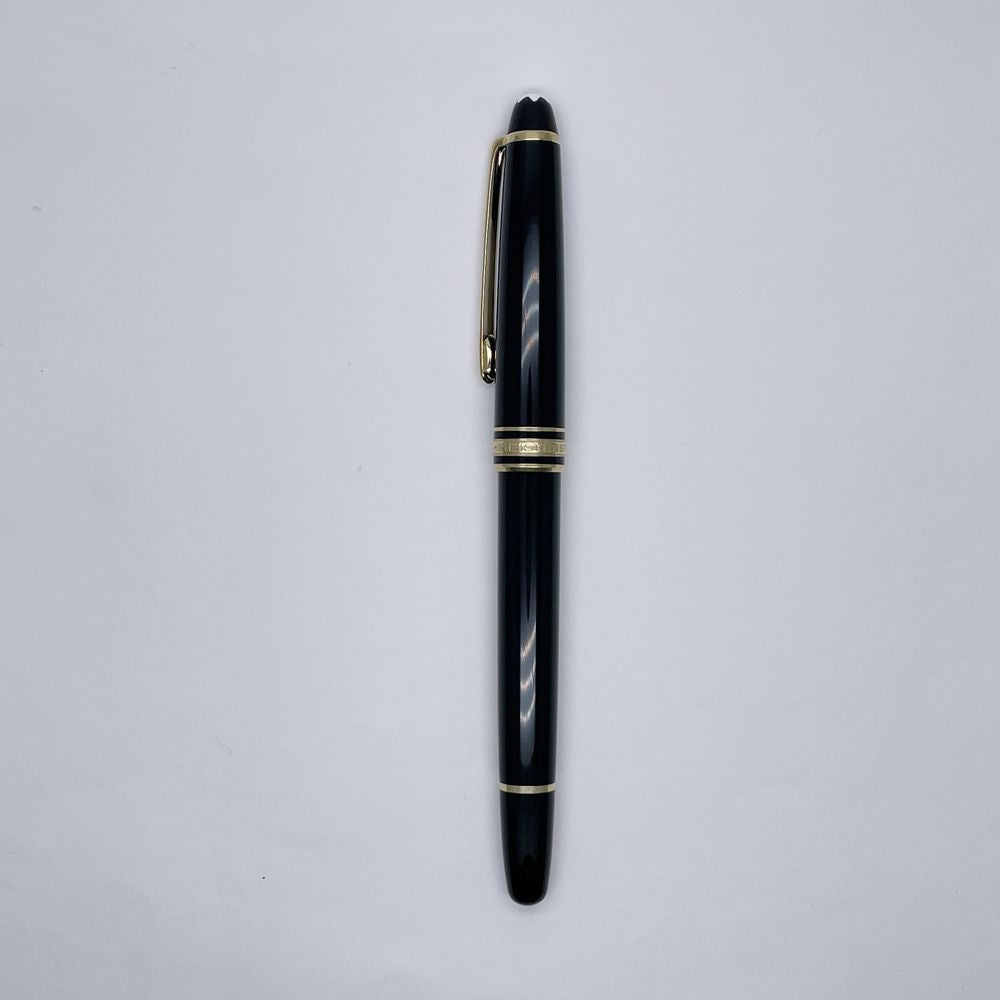 中古AB/使用感小】MONTBLANC モンブラン マイスターシュテュック クラシック ペン先585 字幅M中字 西ドイツ製 ユニセックス 万年筆  ブラック20456704