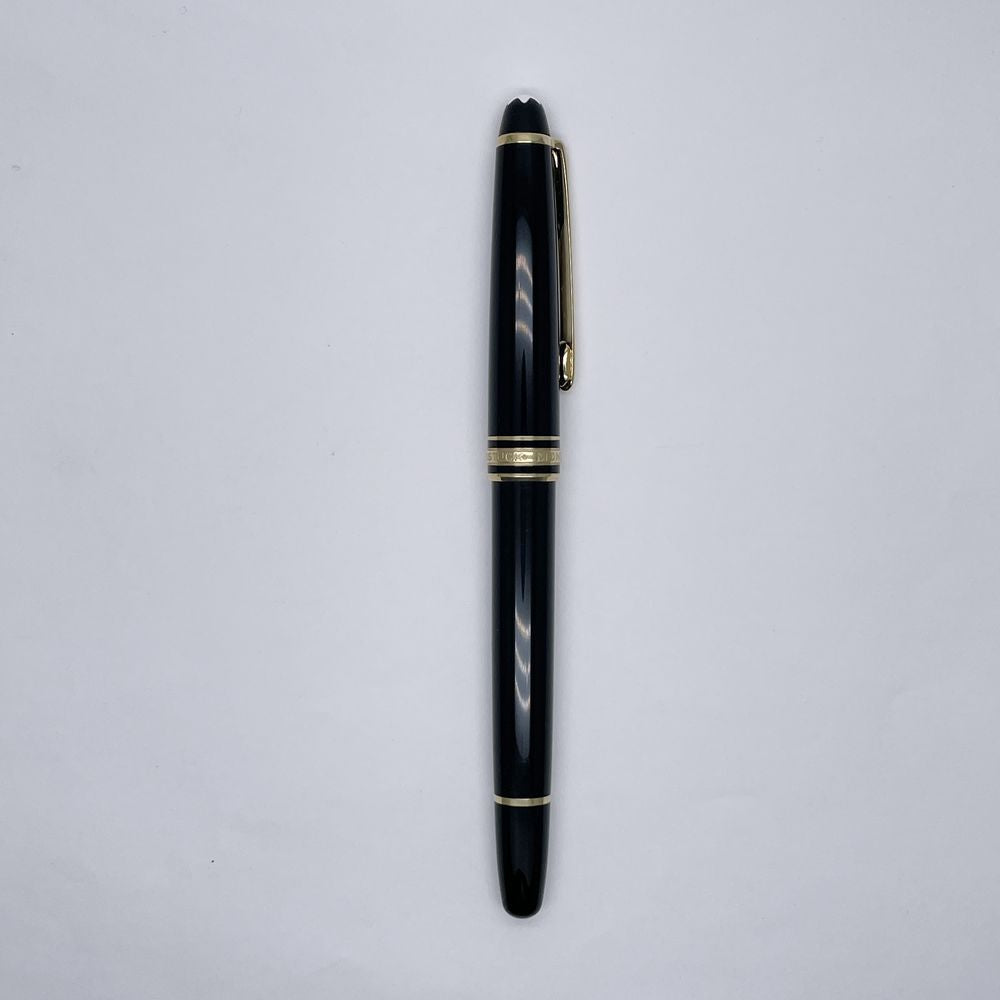 中古AB/使用感小】MONTBLANC モンブラン マイスターシュテュック クラシック ペン先585 字幅M中字 西ドイツ製 ユニセックス 万年筆  ブラック20456704