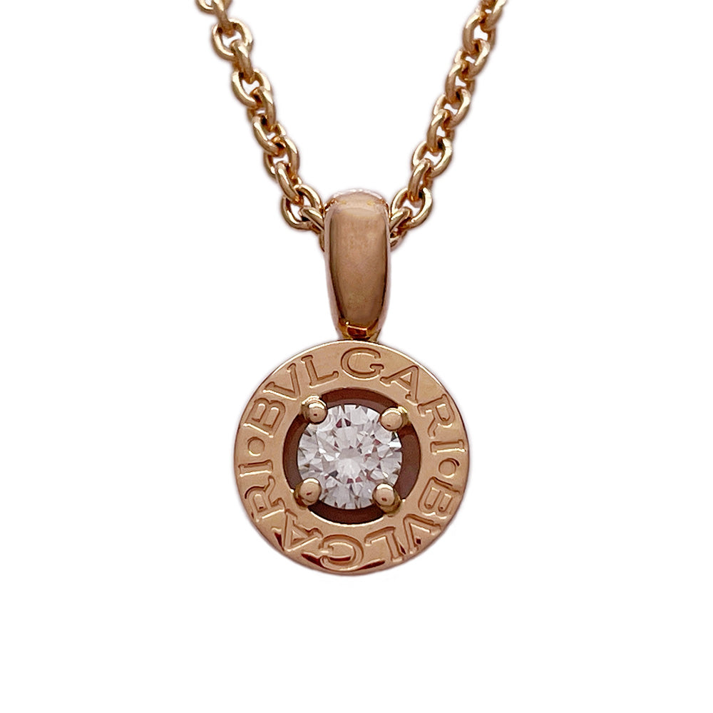 BVLGARI Bulgari Bvlgari 1PD New Necklace K18 Pink Gold/Diamond Women's [Used A] 20240310