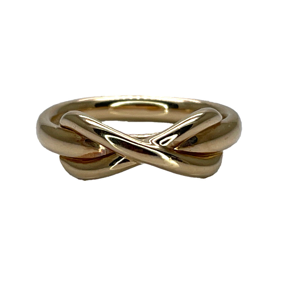 TIFFANY&amp;Co. Infinity No. 6 Ring K18 Pink Gold Women's [Used A] 20240308