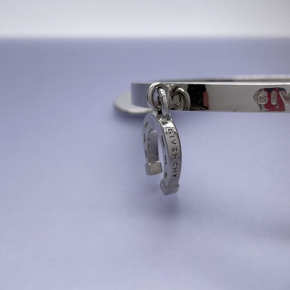 GIVENCHY Icon Bracelet Lucky Charm Bracelet Vintage Bangle Metal Unisex [Used AB] 20240329