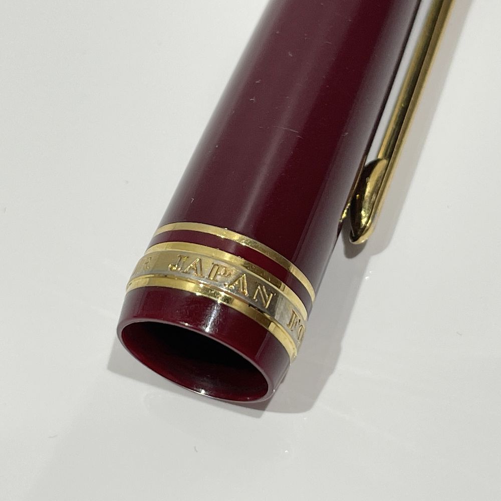 SAILOR Profit 21 FOUNDED 1911 Nib 21K K101 Large Font Width HM (Medium) Dual-use Marun Fountain Pen Plastic/Metal Unisex [Used B]