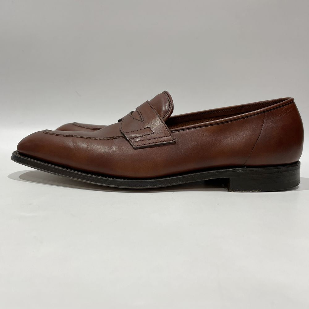 中古AB/使用感小】John Lobb ジョンロブ ASHLEY アシュレイ サイズ7EE JP25.5cm程度 ミスティカーフ メンズ ローファー  ブラウン20457868