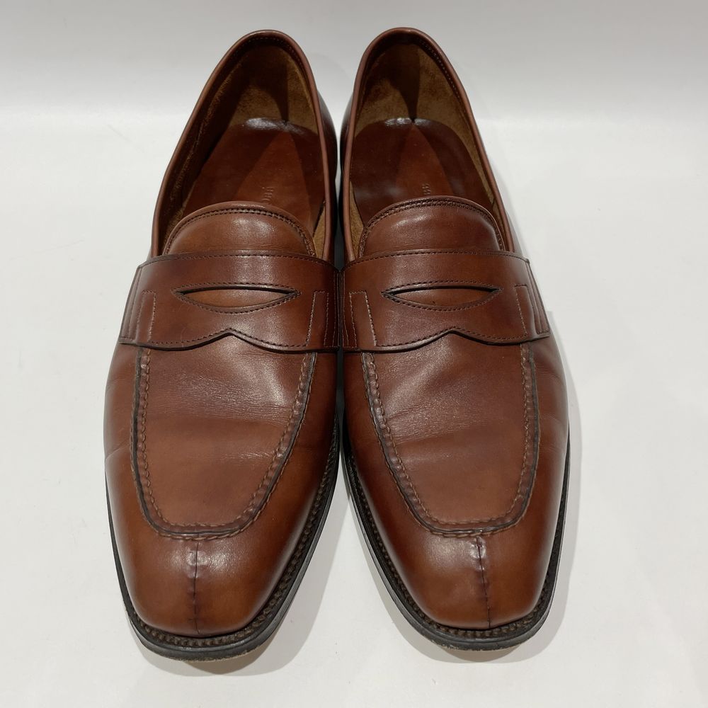 中古AB/使用感小】John Lobb ジョンロブ ASHLEY アシュレイ サイズ7EE JP25.5cm程度 ミスティカーフ メンズ ローファー  ブラウン20457868