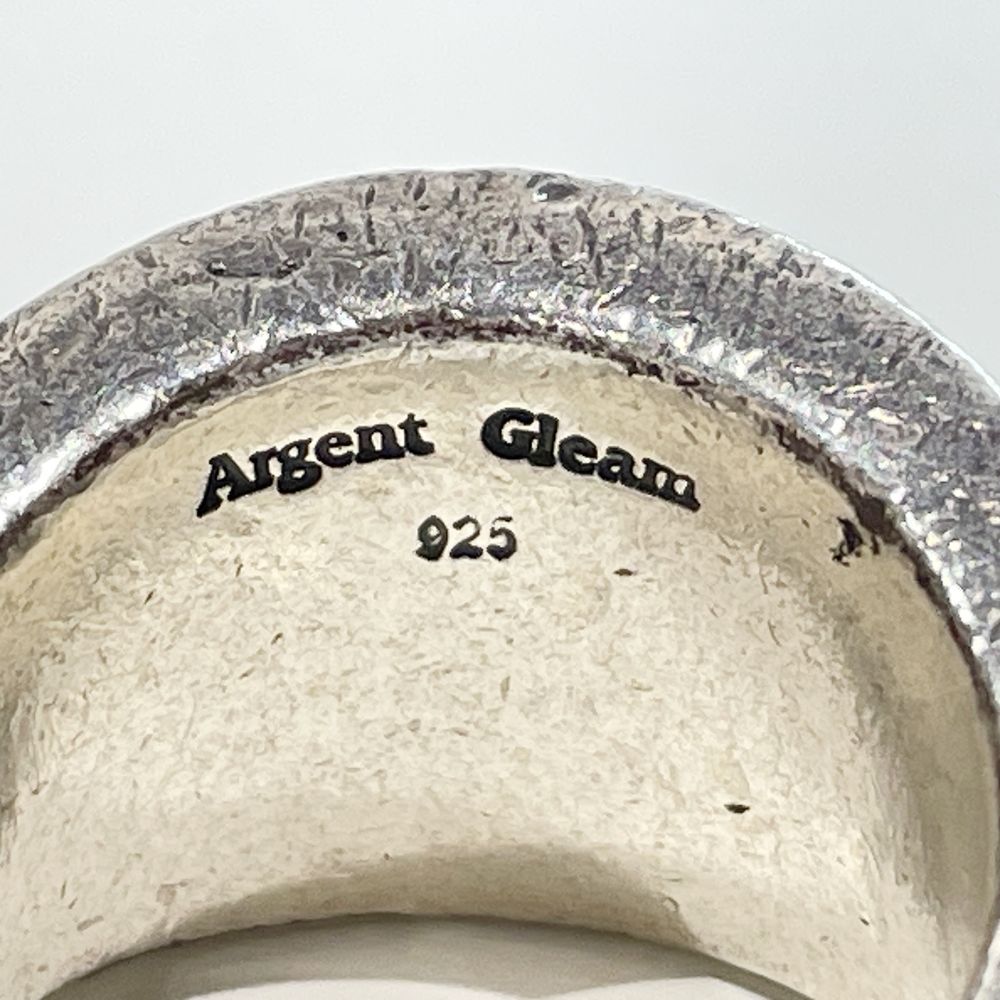 アージェントグリーム ARGENT GLEAM カラーストーン 唐草 17.5号 リング・指輪 シルバー925 メンズ【中古B】20240315