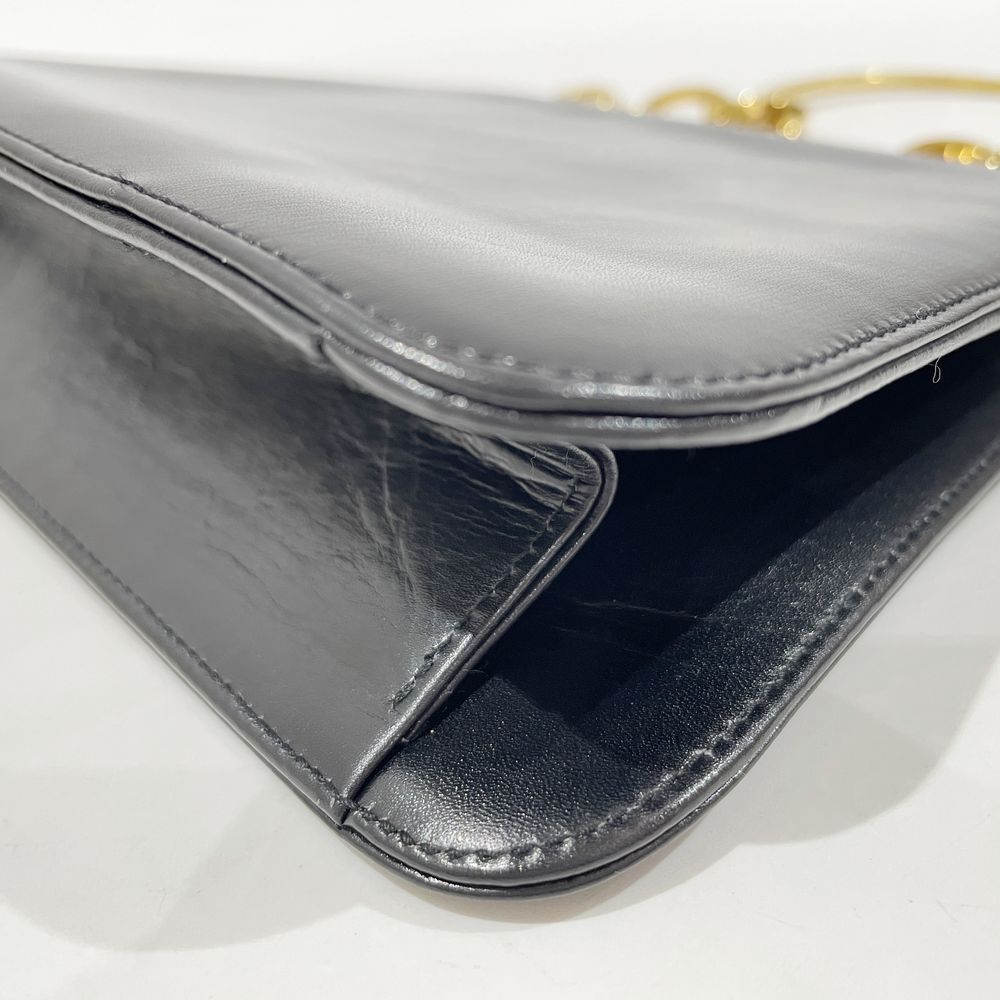 Salvatore Ferragamo Ring Hardware Mini Q211648 Handbag Leather Women's [Used B] 20240310