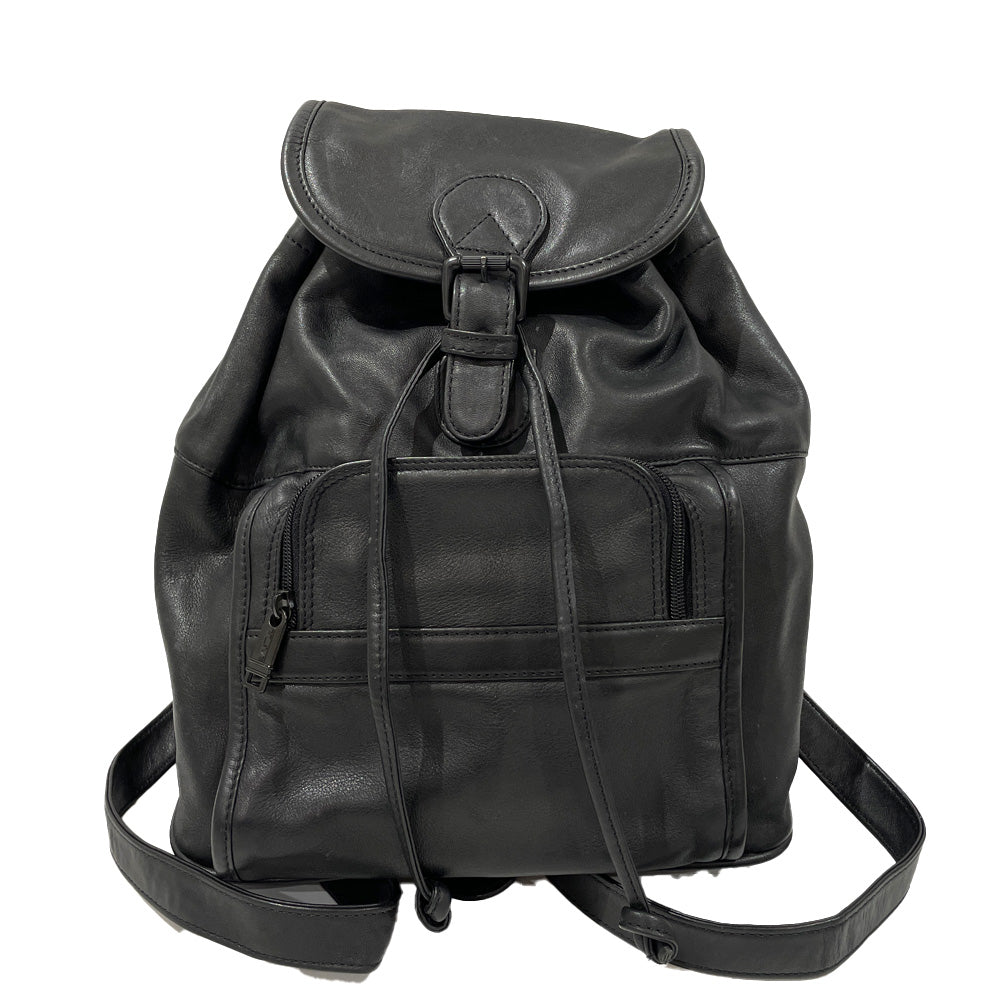 TUMI G3 Drawstrings Small Drawstring Type 921D3 Backpack/Daypack Leather Unisex [Used AB] 20240310