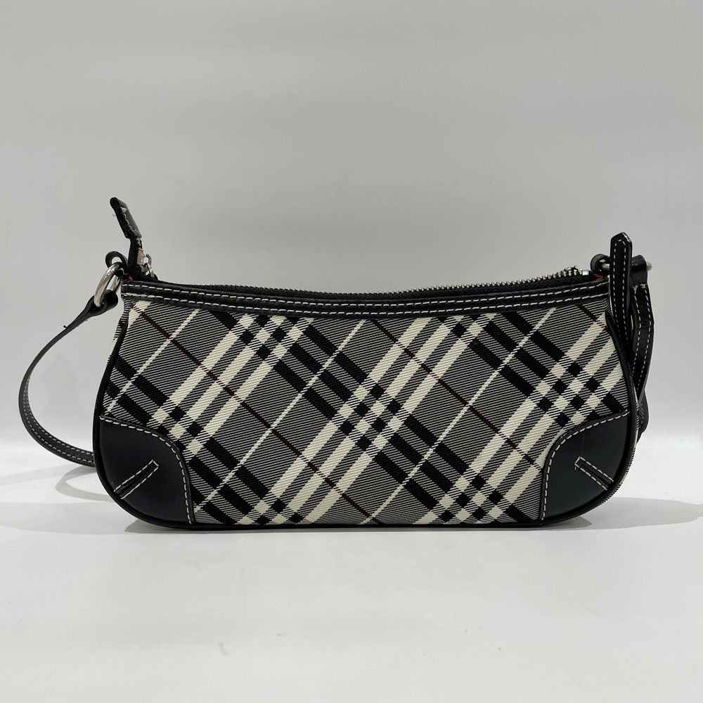BURBERRY BLUE LABEL Check Crossbody Mini Shoulder Bag Canvas/Leather Women's [Used B] 20240310