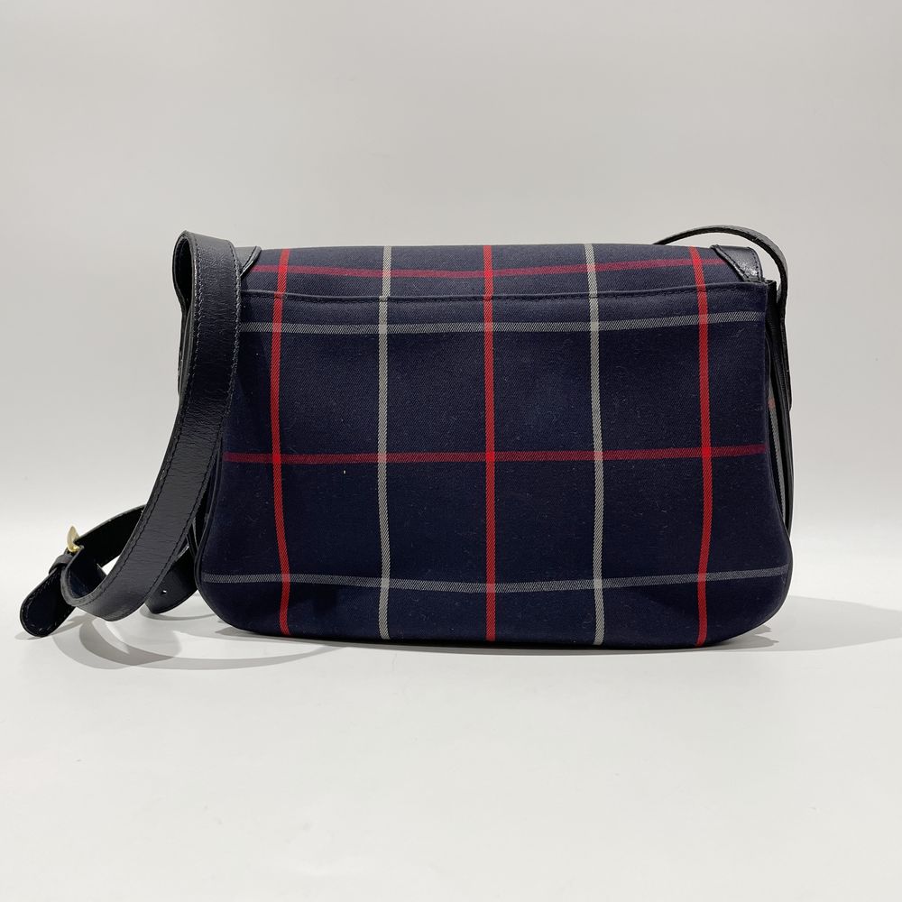Burberrys Check Crossbody Vintage Shoulder Bag Canvas/Leather Women's [Used B] 20240309