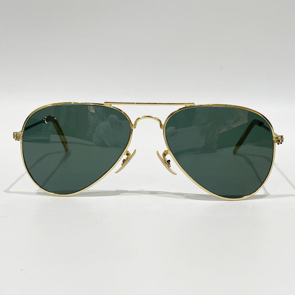 中古B/標準】Ray-Ban レイバン ヴィンテージ ティアドロップ ヴィンテージ R-B SPACE US-14K ユニセックス サングラス  ゴールド20457964