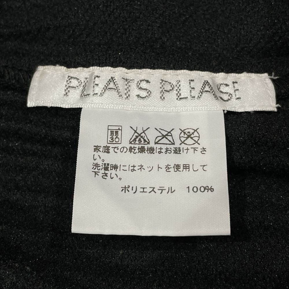 PLEATS PLEASE Issey Miyake Pleated Sleeveless Side Pocket Elastic Size 3 PP43-JT554 Dress Polyester Women's [Used B] 20240324
