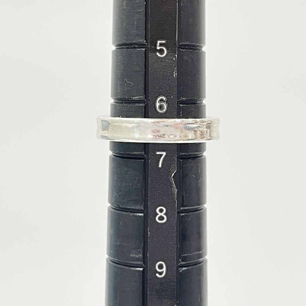 TIFFANY&Co.(ティファニー) 1837 サークル ナロー ペンダントトップ 6.5号 リング・指輪 シルバー925 レディース【中古B】20240326