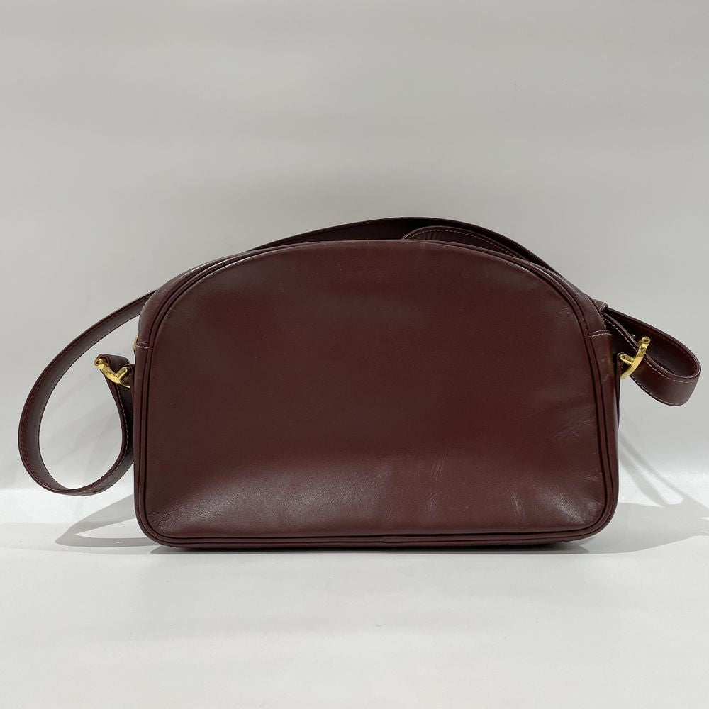 CARTIER Mastline Crossbody Shoulder Bag Leather Women's [Used B] 20240310