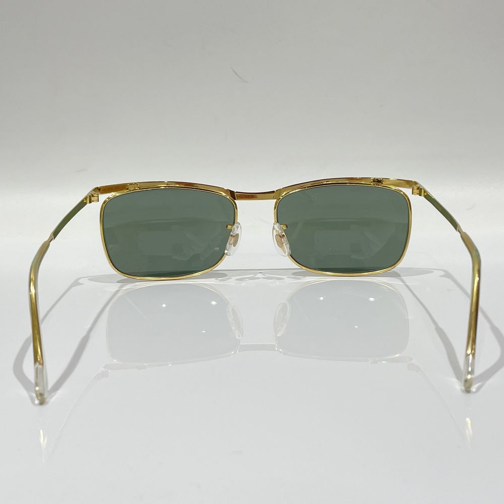 Ray-Ban Signet2 Square Lens G15 B&amp;L Vintage Sunglasses Metal/Glass Unisex [Used AB]