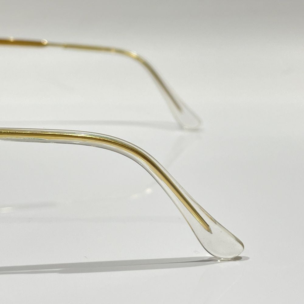 Ray-Ban Signet2 Square Lens G15 B&amp;L Vintage Sunglasses Metal/Glass Unisex [Used AB]