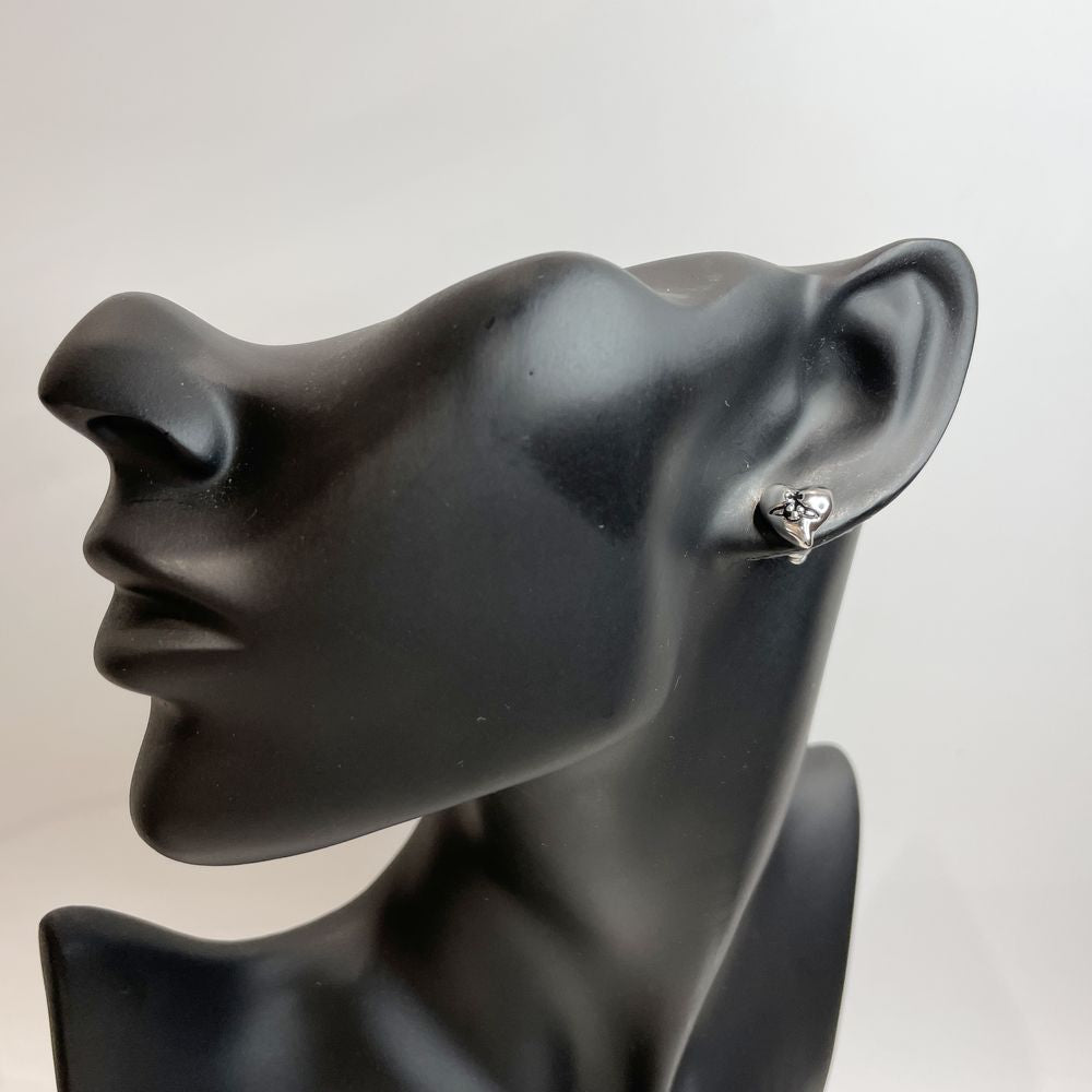 Vivienne Westwood Heart Orb Mini Earrings Metal Women's [Used AB] 20240315