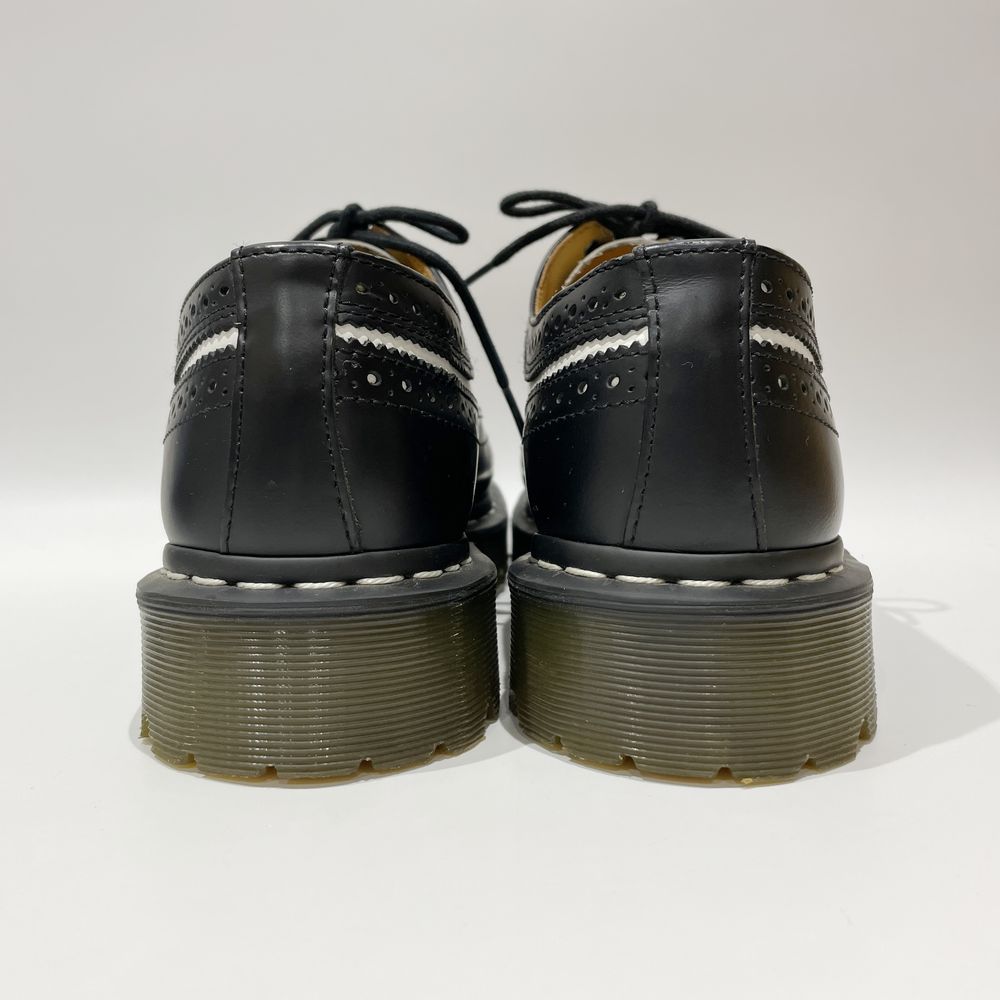 中古B/標準】Dr.Martens ドクターマーチン 3989 bex ブローグ ウィングチップ 5ホール バイカラー モノトーン  UK8（26.5cm程） メンズ ローファー ブラック20458242