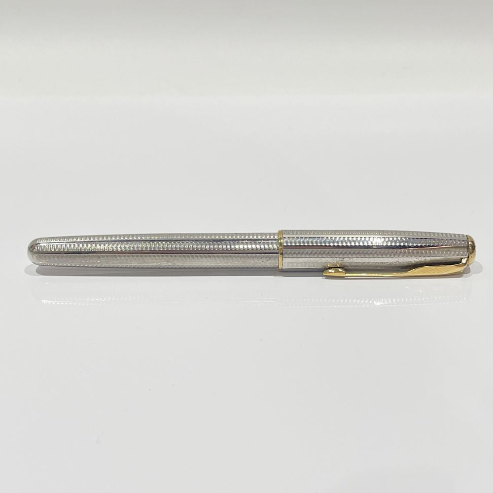 PARKER(パーカー) ソネット 両用式 ペン先750 字幅M 万年筆 メタル ユニセックス【中古AB】20240412